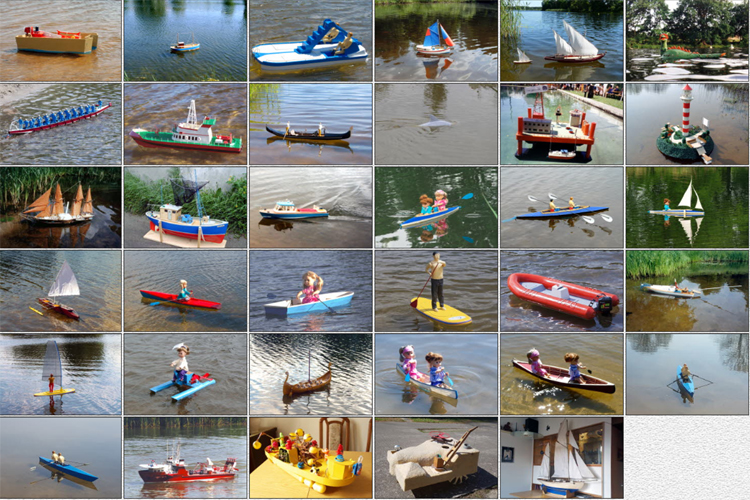 Zu den Bildern von Elektrobooten